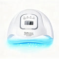150W UV LED Nail Lamp Dryer, Professional Gel Polish Curing Light with Automatic Sensor & 4 Timers, Nail Care Product for Beginner Home & Salon Manicure-Pedicure Tools [Sold 791 units]