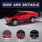 WSTER WS-580 Pickup Truck Model Bluetooth Speaker Cybertruck Style Rechargeable Portable Audio with USB TF AUX FM TWS Stereo Sound Great for Indoor Outdoor Parties Perfect Birthday and Father's Day Gift Connection Wireless Speaker