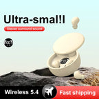 MSHUKCOE Mini Invisible Headphones Bluetooth 5.4 True Wireless In-Ear Earphones sport Audio Earbud audifonos bluetooth wireless headphones noise cancelling headphones gamingheadset