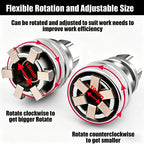 Multi-Function Universal Socket Wrench Tool - Universal Maintenance Tool, Adjustable Universal Socket Wrench, Universal Socket Tool for 3/8" Drive Ratchet Torque Wrench & Power Drill (Connecting rod random color) Fathers Day Gift