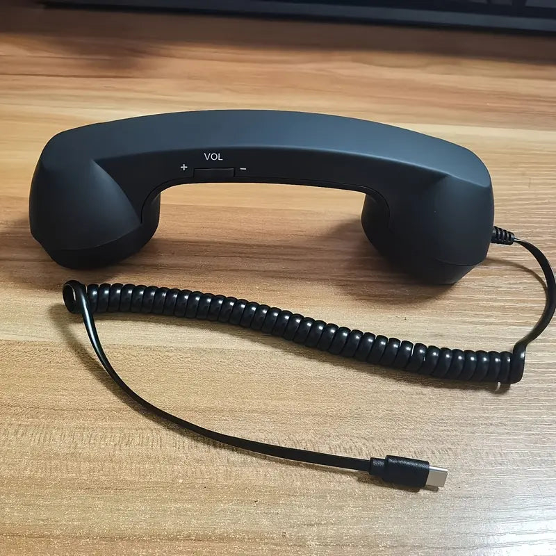 New Type-C Direct Plug Retro Microphone, No Conversion Needed, Ergonomic Design, Compatible with C Port Phones, Live Streaming and Podcast Equipment, Live Broadcast Equipment, USB Mic, Dreamy Multiple Color Options