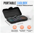 24 in 1 DIY Screwdriver Set,1 Set Switchable Screwdriver Shape Magnetic Screwdriver,Compact and Portable Ratchet Screwdriver Set,Multifunctional Drill Bit Set,Detachable T-shaped Ratchet Handle Hardware,Precision Screwdriver Tool Kit,Home Repair Tool Box