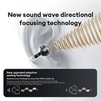C03 Clip-On Bluetooth 6.0 Open-Ear Wireless Headphones - DT6.0 Pulse Directional Tech, 360° ACS Panoramic Audio, IPX5 Water Resistant, Call Control, Comfortable Fit for Sports, Multi-Device Compatible [Sold 583 units]