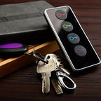 Wireless Key Finder with LED Flashlight, Button, RFID Key Locator with 4 Receivers, Smart Item Tracker for Keys & Wallets, Anti Lost Wireless, Keychain Tracker（1,000+ sold）