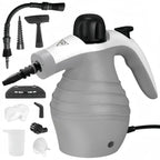 Pressurized Handheld Steam Cleaner, 1 Count Multi-purpose Steamer for Home Use with 9 Attachments To Remove Tough Stains on Car, Upholstery, Grout, Stovetop Handheld Steam Cleaning, Cleaning Tools