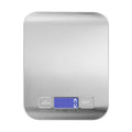 Digital Kitchen Weight Scale - Weighing Scale for Food, Kitchen Accessories with 6 Units, Tare Function, 11lb Capacity, Backlit, Alkaline Batteries Included, for Baking, Cooking Prep, Medium (7.4*5.5 In)