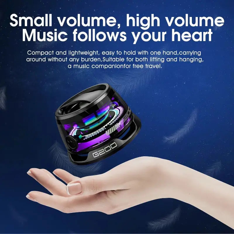 2026 Latest Portable Bluetooth Magnetic Speaker Bluetooth 5.3 Subwoofer,mini wireless speaker