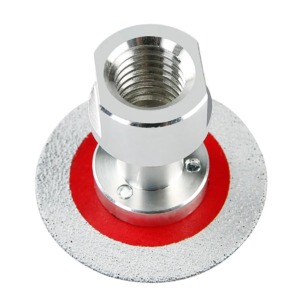 3PCS 2" Diamond Saw Blades with 5/8-11 Removable Flange, Corrugated Teeth for Angle Grinders, High Quality 1-Piece Forging Technology