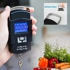 Digital Hanging Fish Scale, Practical Heavy-Duty Stainless Steel Hook Scale for Freshwater & Saltwater Fishing, Weighing Scale [Sold 673 units]