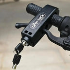 Portable Anti-Theft Bike & Motorcycle Lock, Motorcycle Bicycle Lock, Secure Lock and Key, Mechanical Knob Control, Includes 2 Keys, Durable Design, Easy Installation, Motorcycle Accessories