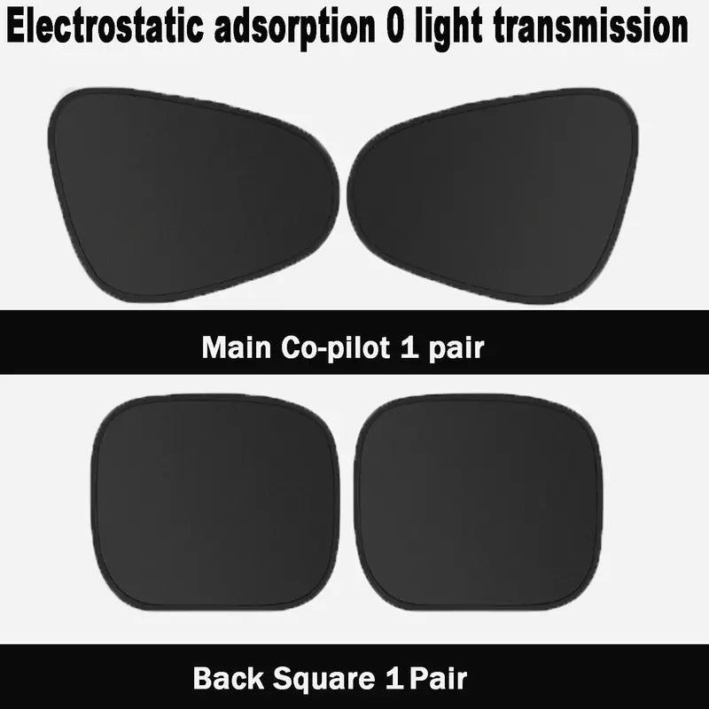 Magnetic Side Window Sun Shade Keeps Cooler Sun Shade UV Rays Privacy Protector, Reuseable Washable Sun Shade for Most Cars, Vhicles, SUV