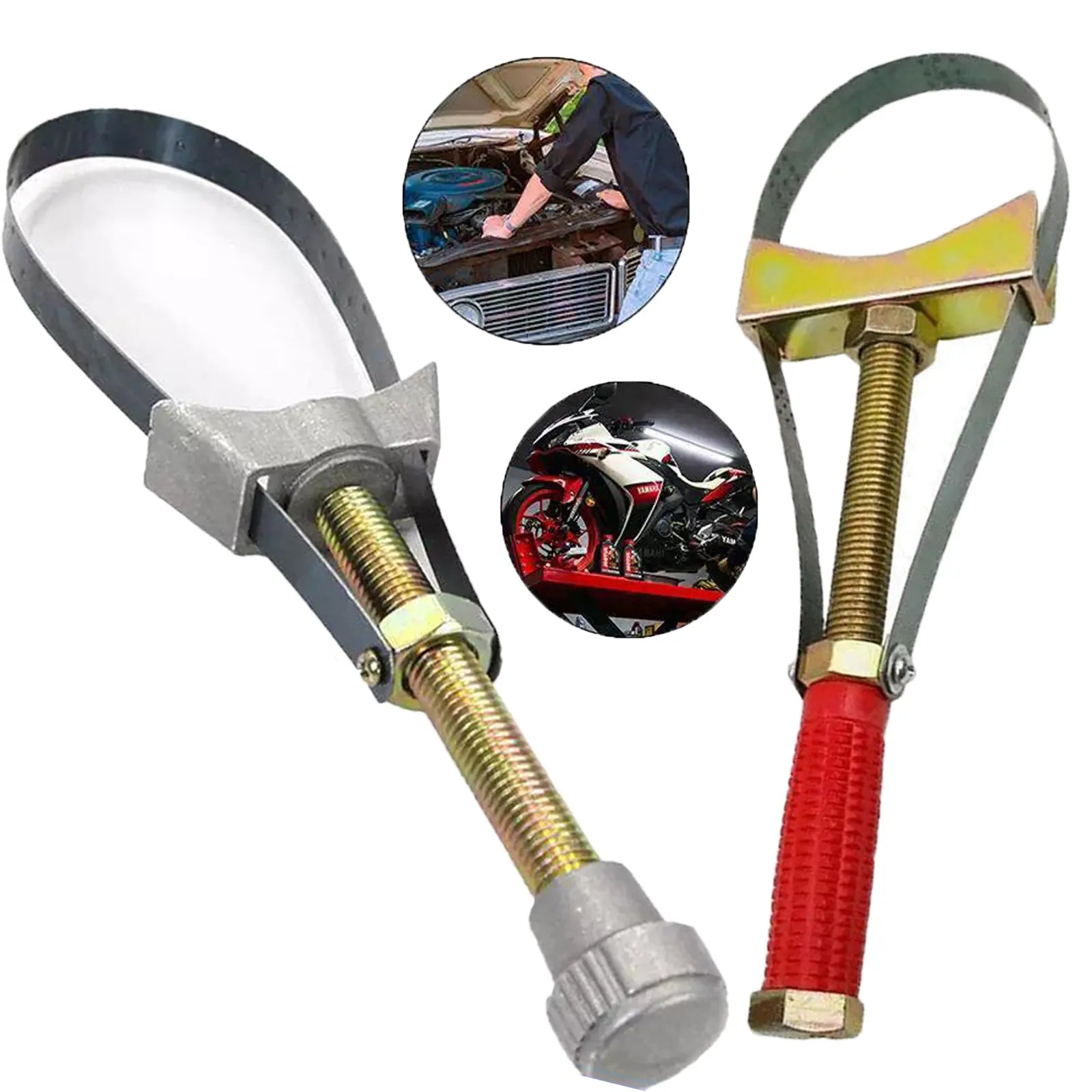 NEW Auto Car Diameter Adjustable Oil Filter Removal Strap Wrench Tool,Car Oil Filter Wrench.