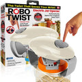 RoboTwist Automatic Jar Opener, Deluxe Accessibility Model with Enhanced Torque, Hands-Free Electric Opener for All Jar Sizes – Ideal for Limited Grip Strength and Easy for Anyone to Use
