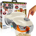 RoboTwist Automatic Jar Opener, Deluxe Accessibility Model with Enhanced Torque, Hands-Free Electric Opener for All Jar Sizes – Ideal for Limited Grip Strength and Easy for Anyone to Use