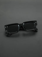 Men's Square Frame Sunglasses, Trendy Casual Sunglasses for Everyday Use, Fashion Accessories for Outdoor Activities, Square Frames Sunglasses, Square Framed Sunglasses [Sold 625 units]