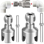 Water Pipe Opener New 1/2+3/4 PPR Water Pipe Inner and Outer Wire Integrated Opener Inner Hole Thread Tapping Wire,Hand tool Domestic water pipe internal and external wire opener  [Sold 709  units]