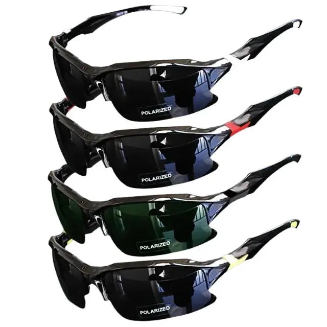2026 New Unisex 4-Pack Polarized Windproof Sports Outdoor Sunglasses, Outdoor Sports Eyewear, Accessories for Car, Sunglasses for Women, Ideal for Baseball, Running