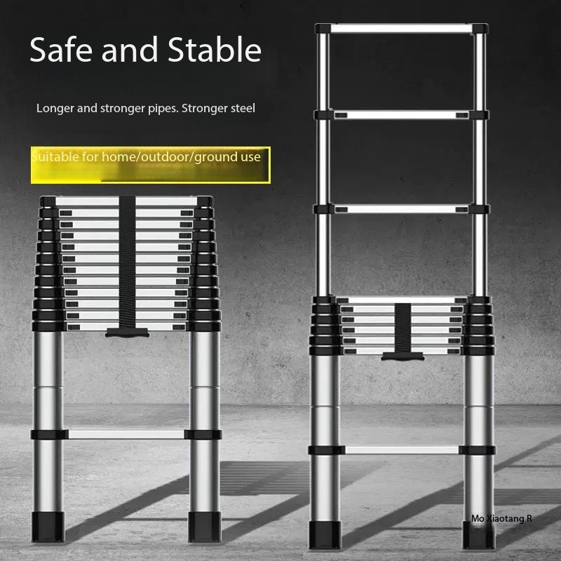 SAKER PORTABLECOLLAPSIBLEEXTENSION LADDER 3.1 meters
