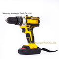 21V Lithium Impact Drill, 3-In-1 Multi-Purpose Electric Screwdriver Tool Kit