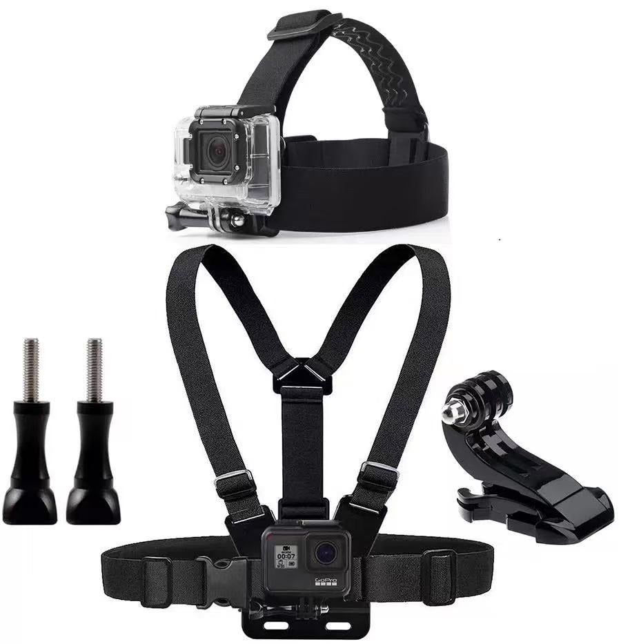 Action Camera Strap Set with Phone Clip, Mounting Kit for GoPro, Smartphones and Osmo Action, Sports and Photography Camera Accessories #GLOBAL PICKS