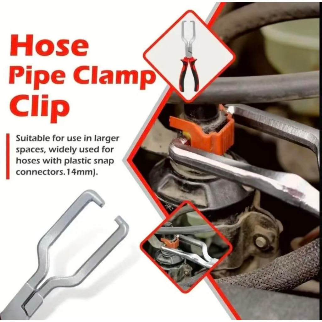 Professional Hose Clamp Kit, Automotive Mechanic Tool for Car Maintenance, Pipe Dismounting & Automotive Disconnect Repair Accessory  [Sold 1000+ units]