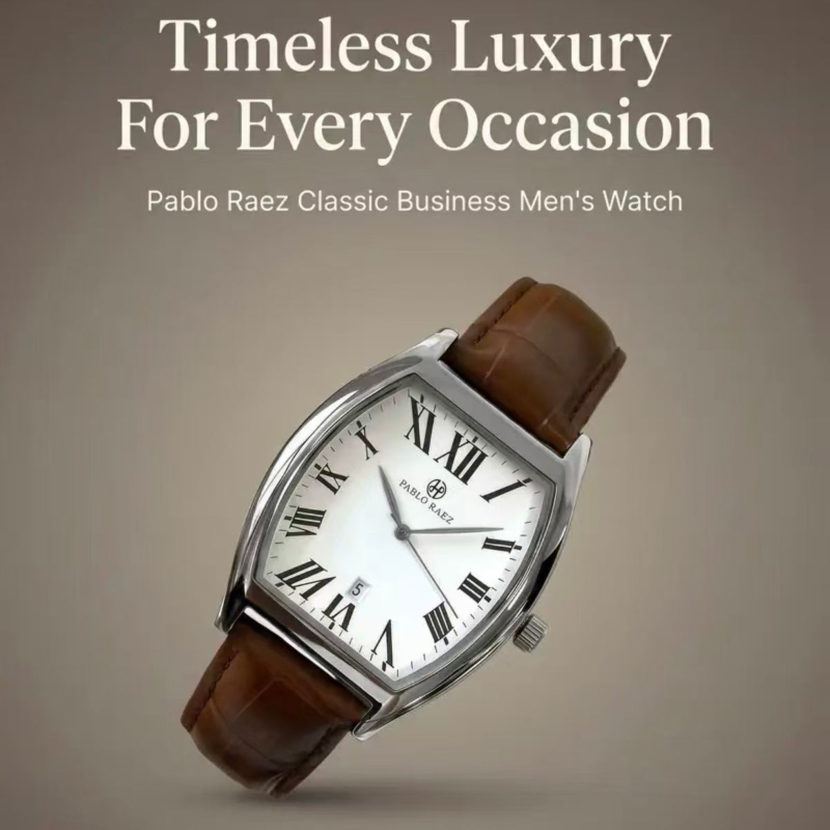 Men's Business Fashion Analog Quartz Watch, Stainless Steel Watch for Party, Everyday Accessory, Quartz Analog Timepiece, Watch for Gift, Waterproof Quartz Wristwatch, Business Casual Wristwatch, Analog Watches  [Sold 996  units]