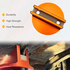 Universal Aluminum Grooved Magnetic Jack Pad, Jacking Puck Pinch Weld Frame Rail Adapter, Oil Change Mush Haves, Change Tire Repair Tires Oil Must Have, for Car SUV Truck Pickup Sedan MPV Wagon    [Sold 828 units]
