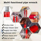 Fathers Day Gifts 14-in-1 Multi-functional Wrench for Toilet, Sink, Bathroom, Kitchen Plumbing Installation and Repairs Fathersdaygift  [Sold 1000+ units]