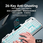 All-in-One Wired Gaming Keyboard Mouse Set, RGB Backlight Ergonomic Design for PC Laptop Gamer [Sold 649 units]