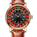 Men's Fashion Round Russian Roulette  Watch, Analog Display, Waterproof Design for Parties and Daily Wear  [Sold 1000+ units]