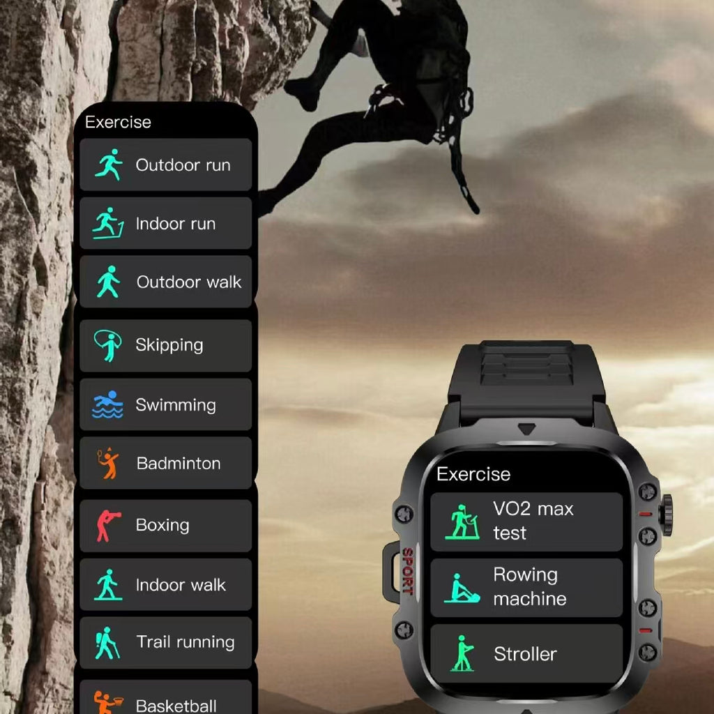 New Multi‑Functional Smart Watch, Waterproof Bluetooth Calling Men’s Watch  [Sold 1000+ units]