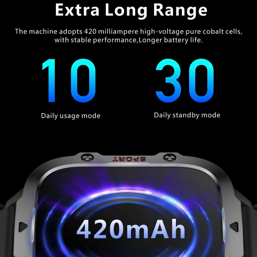 New Multi‑Functional Smart Watch, Waterproof Bluetooth Calling Men’s Watch  [Sold 1000+ units]