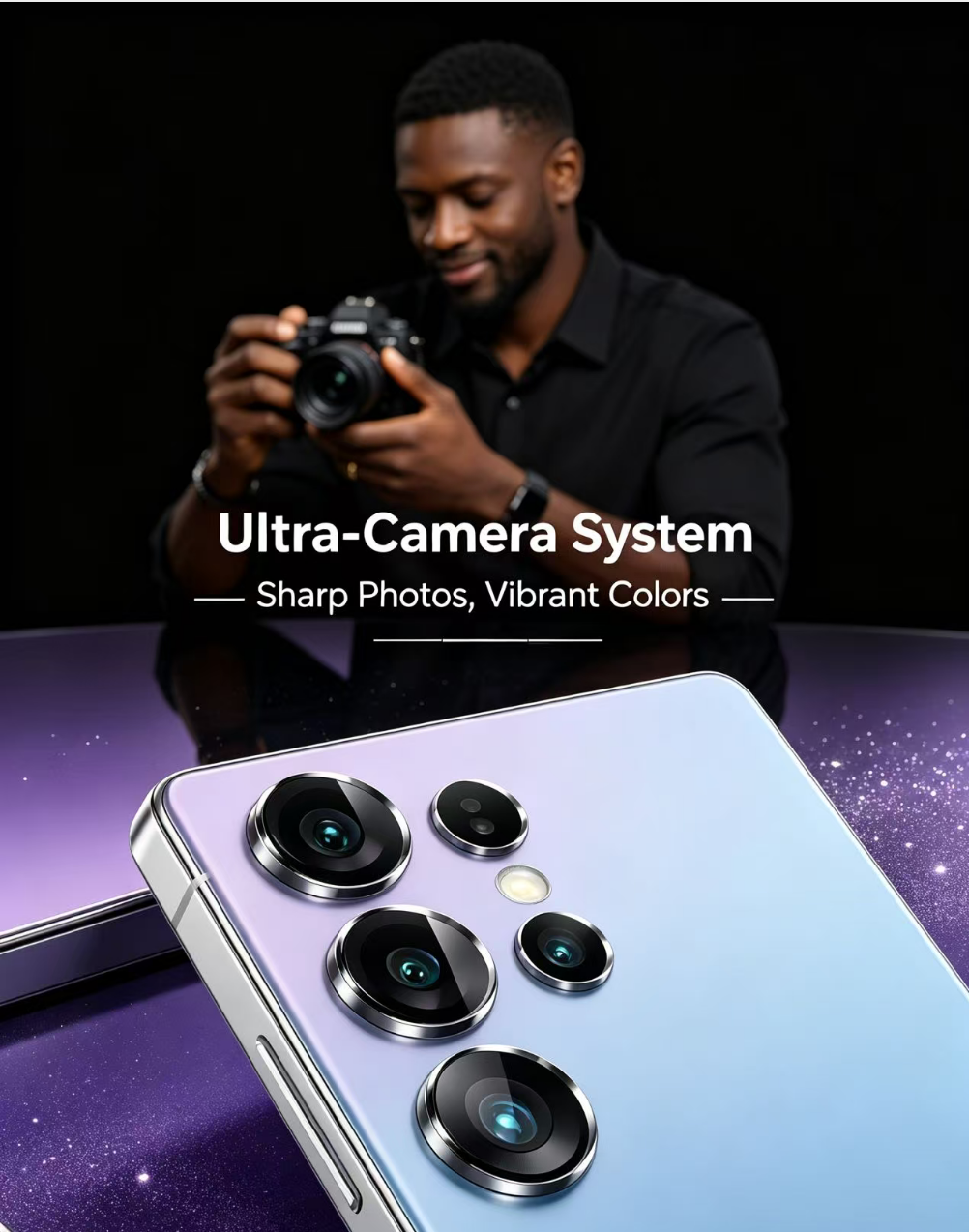 S25 Ultra 8+128GB Global Version Smartphone – True 4G – 7.3"