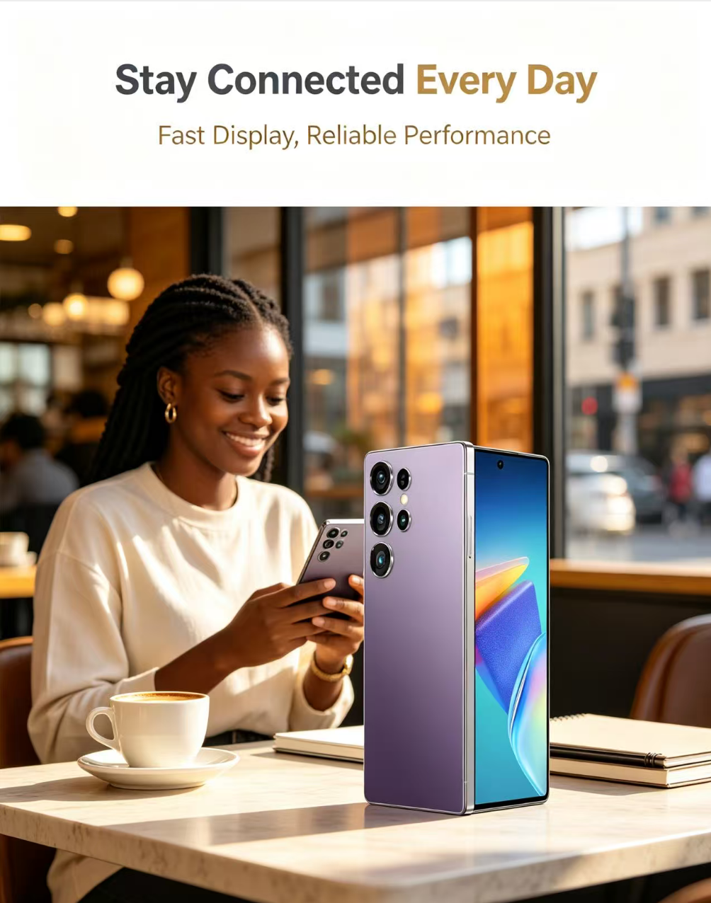 S25 Ultra 8+128GB Global Version Smartphone – True 4G – 7.3"