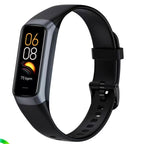 Smart Health Bracelet, Custom Watch Faces, Waterproof Sports Fitness Tracker.11 Sports Modes, Bright AMOLED Color Display  [Sold 1000+ units]