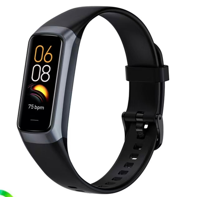 Smart Health Bracelet, Custom Watch Faces, Waterproof Sports Fitness Tracker.11 Sports Modes, Bright AMOLED Color Display  [Sold 1000+ units]