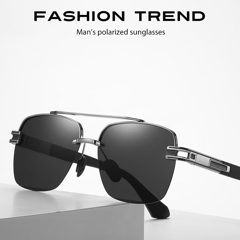 Men's Polarized Sunglasses, UV400 Protection Anti-Glare Driving Sun Glasses.Reduce Glare, True Color Vision for Travel  [Sold 1000+ units]