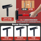 4-In-1 Hinge Adjustment Wrench Tool Kit, Adjustable Professional Door Hinge Hand Tool, Heavy Duty Hardware for Home and Commercial Use, Ergonomic Precision Durable（1,000+ sold）