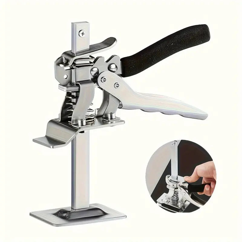 Labor-Saving Arm Jack, Heavy Duty 1 Count Cabinet Board Lifter & Tile Height Adjuster, Hand-Lifting Tool for Home Door Panels & Drywall Lifting
