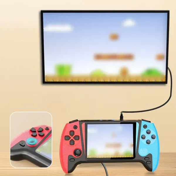 500-in-1 Big Screen Handheld Classic Game Console