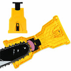 Portable Teeth Chainsaw Sharpener, Proprietary Bar-Mount Chain Saw Fast Sharpening Tool, Fit for 14/16/18/20 Inches 2-Hole Chain Saw Bar, toolupgrade [Sold 347 units]