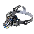 Rechargeable Head-Mounted Torch with Motion Sensor and Power Bank, High Brightness Zoomable Light with 90° Tilt for Camping and Hiking, Headlamps, Compact Portable Headlamps, Work Accessories, Car Lighting, Fishing Lights Headlamps   [Sold 794 units]