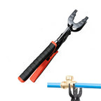 Hardware Disconnect Tong - 3-Size Teeth Fit for 1/2in, 3/4in, 1in Brass Push Fit-Push-to-Connect Fittings, Grip Removal Tool for Easier Error-Free Demounting