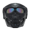 Skull Mask Halloween Gift, Tactical Full Face Protection Outdoor Riding Off-Road Motorcycle Windproof Goggles  [Sold 1000+ units]