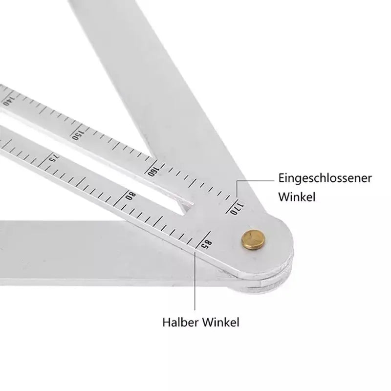 New Premium Corner Angle Finder, Stainless Steel Protractor Digital Angle Finder with Scales, Miter Saw Bevel Gauge and Corner Angle Finder for Woodworking