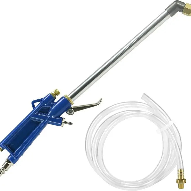 Heavy-Duty Industrial Pneumatic Air Blow Gun, Metal Mechanic Tool for Narrow Spaces, Engine Compartment & Mechanical Interior Cleaning Degreaser Sprayer