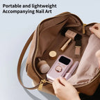 Wireless Electric Nail Drill File, Professional Manicure Tool, Multiple Grinding Heads, LED Display, 32 Speed Settings, Portable Gift