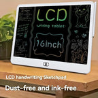 16-Inch Large LCD Writing Tablet | Erasable Electronic Drawing Board for Teens & Adults | Portable Sketchpad for Home Office School | Back to School Supplies & Holiday Gift | Erasable Scribble Tablet（sold：821）