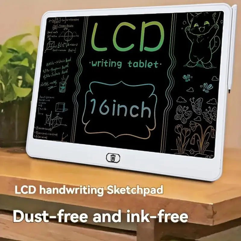 16-Inch Large LCD Writing Tablet | Erasable Electronic Drawing Board for Teens & Adults | Portable Sketchpad for Home Office School | Back to School Supplies & Holiday Gift | Erasable Scribble Tablet（sold：821）