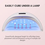 Nail Stand for Nails Art Display Practice Nail Holder for Painting Nails Stand for False Nail Press On Designs Magnetic Fake Nail Holder For Home DIY Salon Supplies Acrylic Nail Art (Tape Not Included, Must Be Purchased Separately) [Sold 703 units]